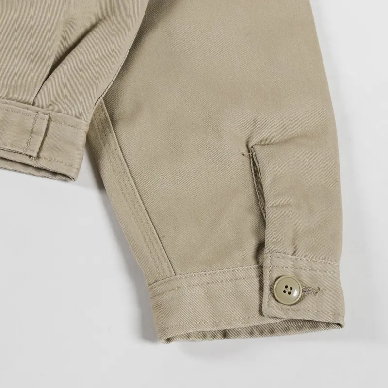 Dickies Womens Lined Eisenhower Cropped Jacket Khaki-10