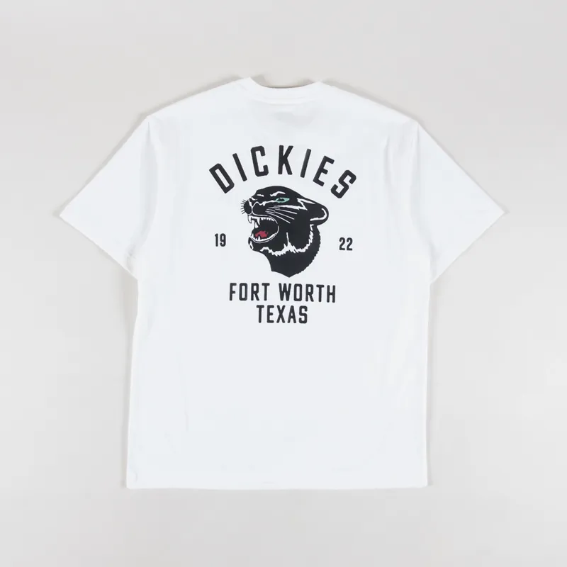 Dickies Panther T Shirt White