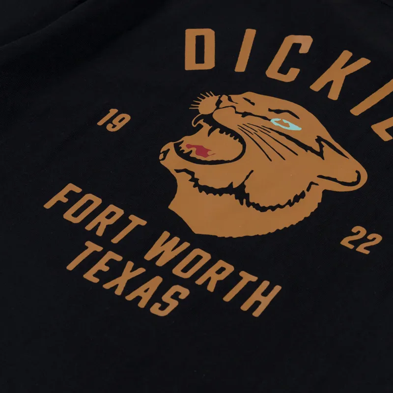 Dickies Panther T Shirt Black-4