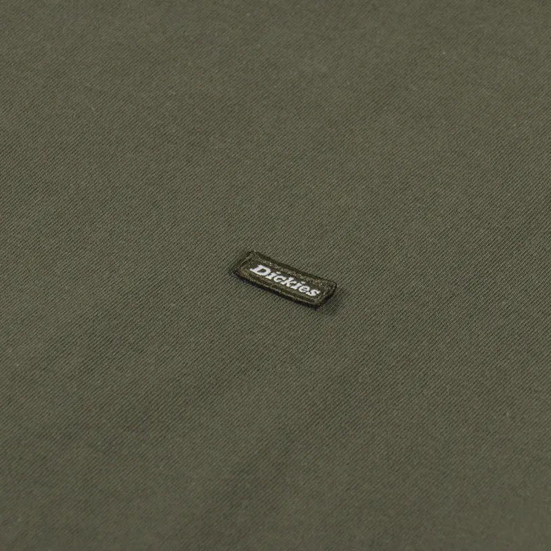 Dickies Clancy Heavyweight T Shirt Military Green-2