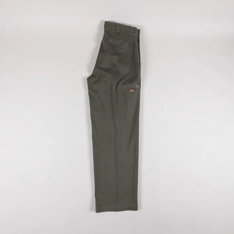 Dickies Unionville Pleated Work Pants Military Green-2