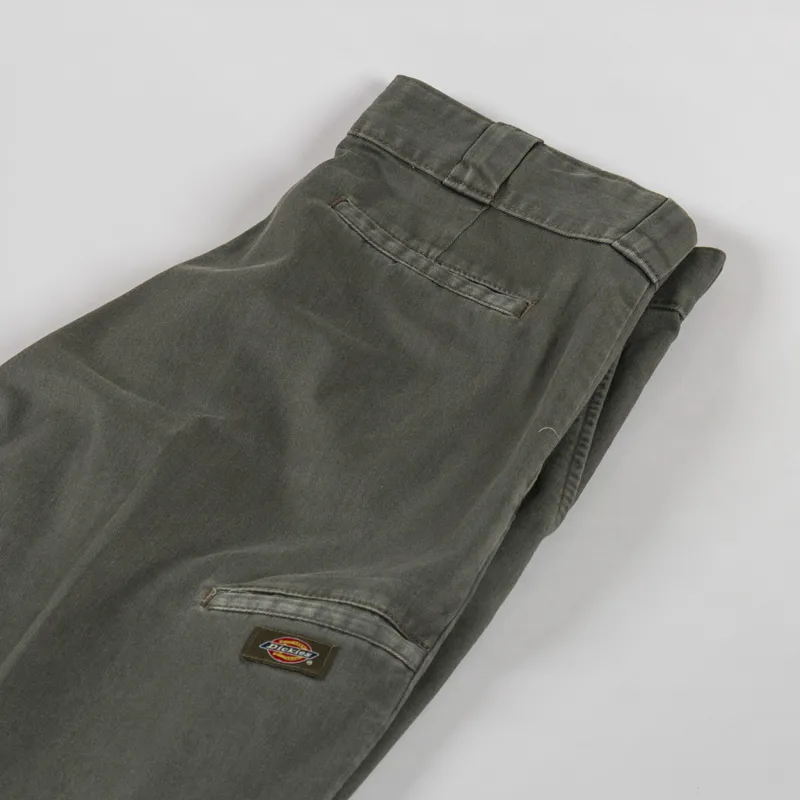 Dickies Unionville Pleated Work Pants Military Green-3