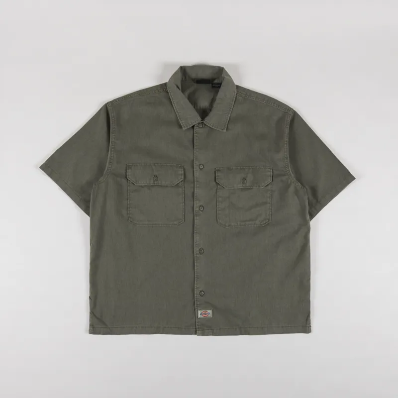 Dickies Unionville Work Shirt Military Green