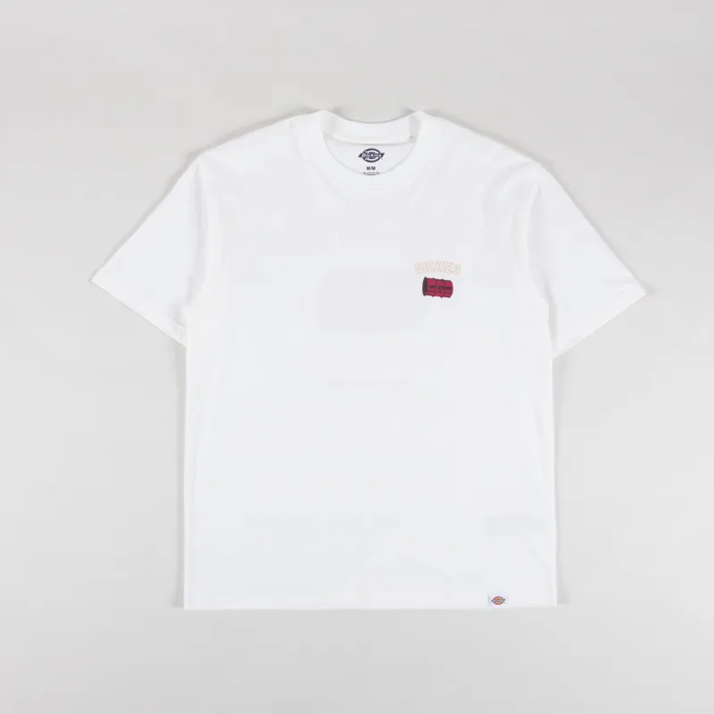 Dickies Service Crew T Shirt White-1