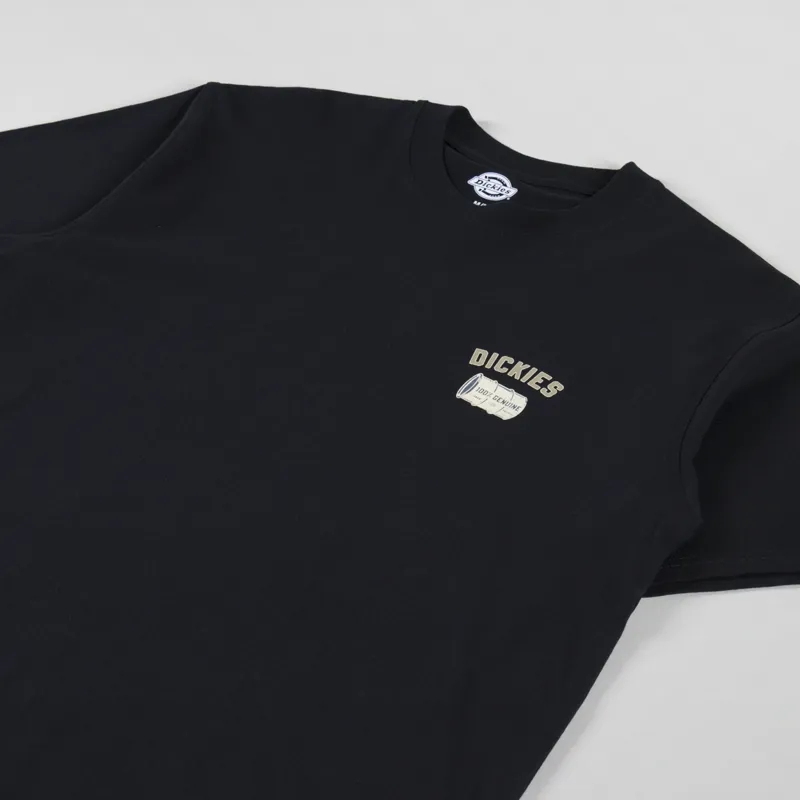 Dickies Service Crew T Shirt Black-3