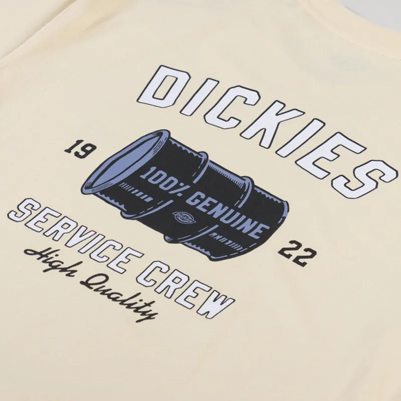 Dickies Service Crew T Shirt Corn Husk-4