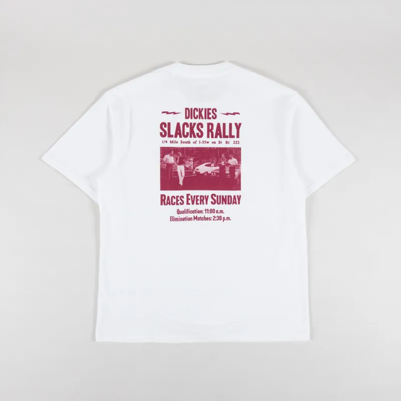 Dickies Slacks Rally T Shirt White