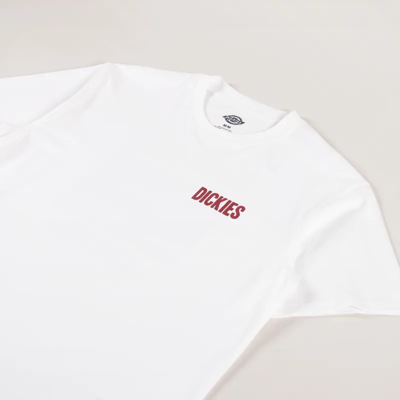 Dickies Slacks Rally T Shirt White-3