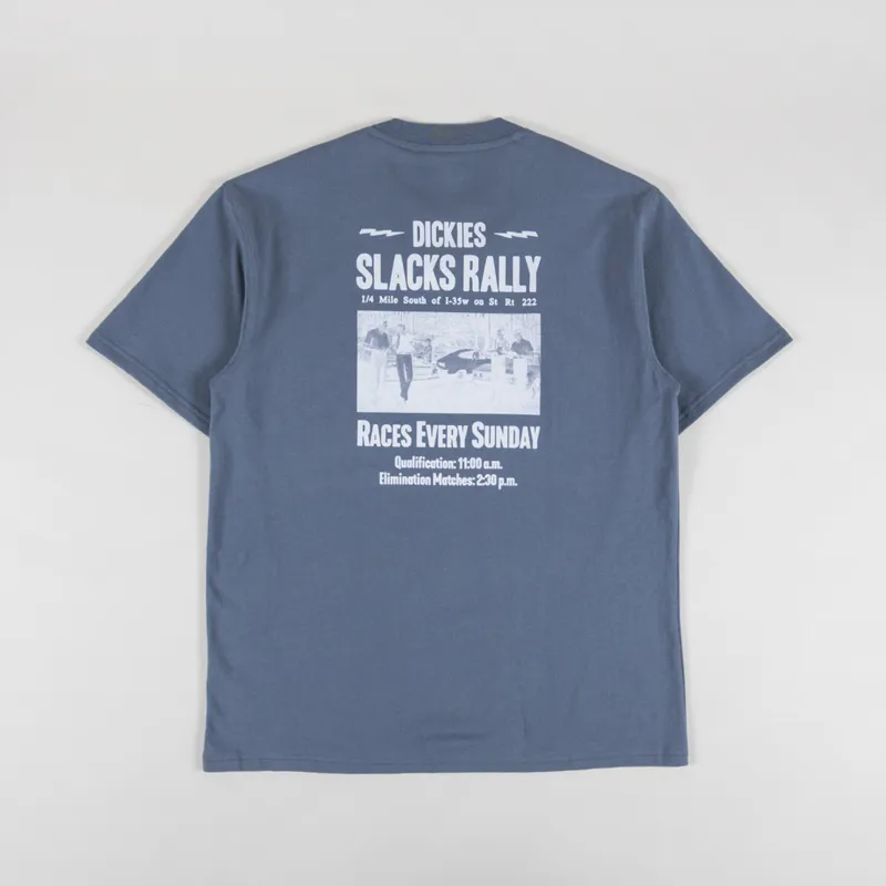 Dickies Slacks Rally T Shirt Stormy Weather