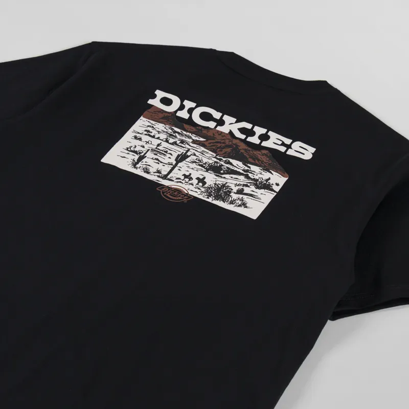Dickies Landscape T Shirt Black-2