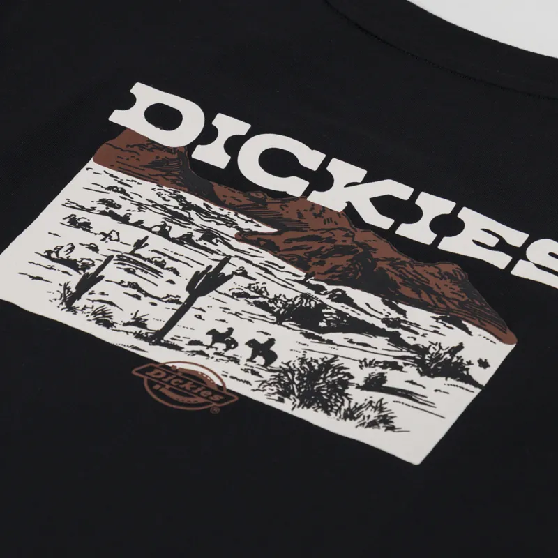 Dickies Landscape T Shirt Black-4