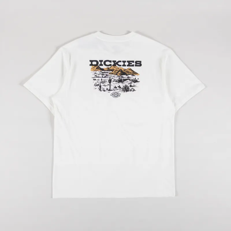 Dickies Landscape T Shirt Egret