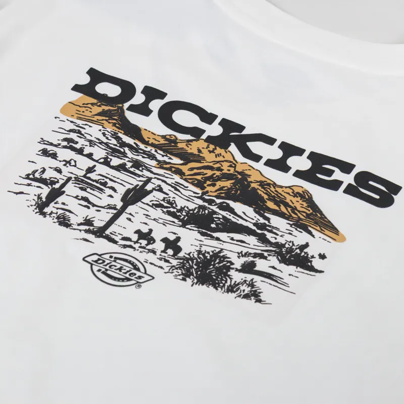 Dickies Landscape T Shirt Egret-4