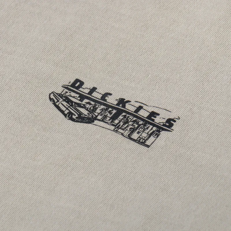 Dickies Service Station T Shirt Desert Sand-5
