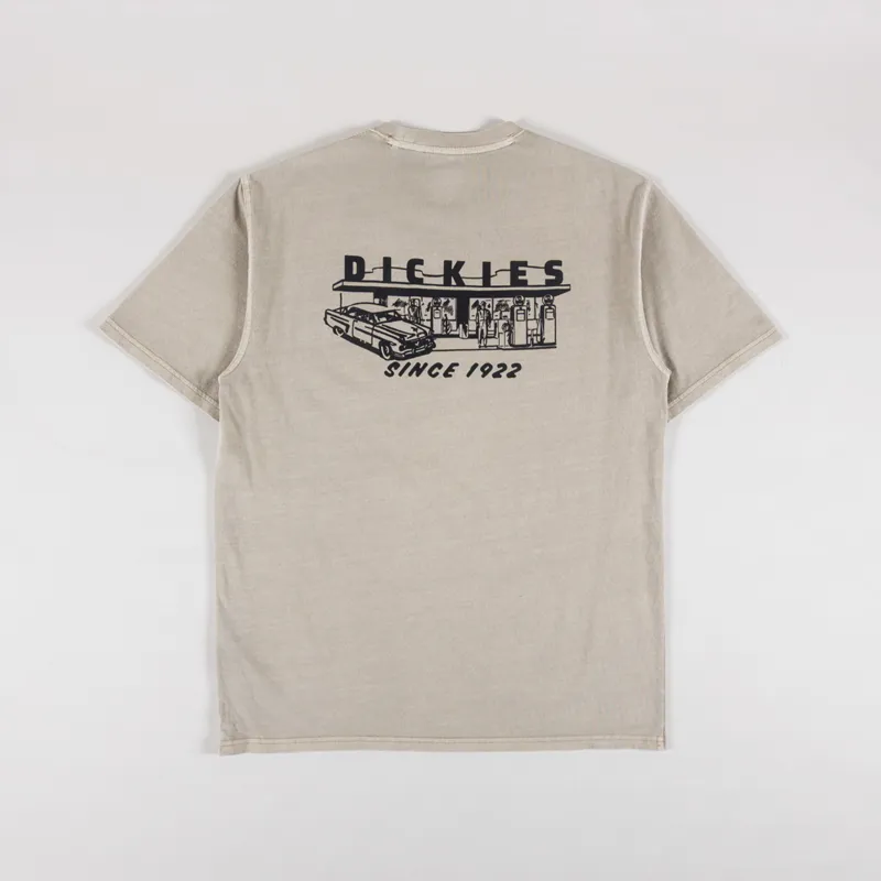 Dickies Service Station T Shirt Desert Sand
