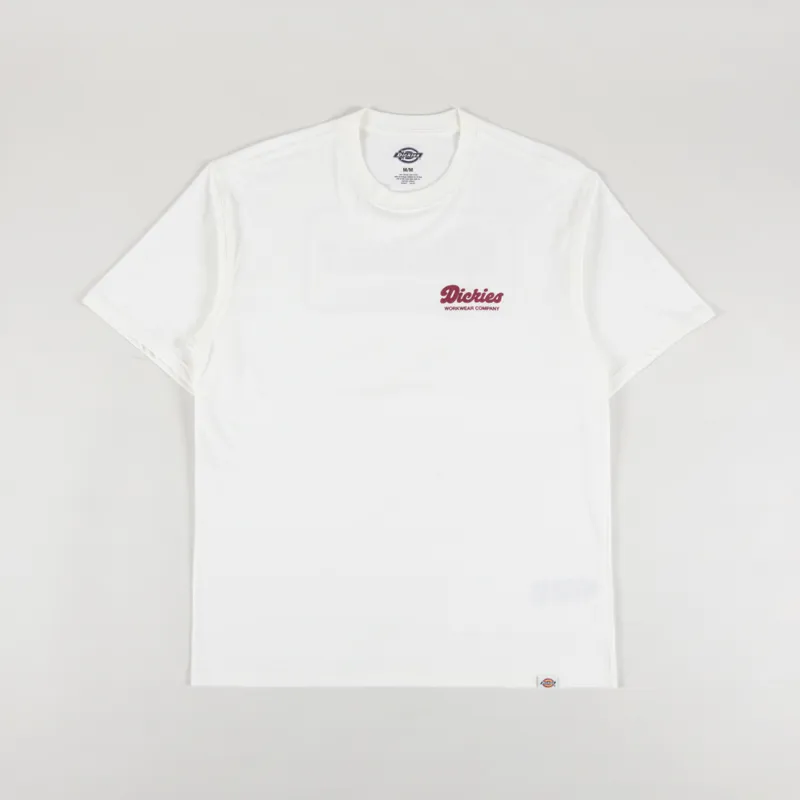 Dickies Lewistown T Shirt Egret-1