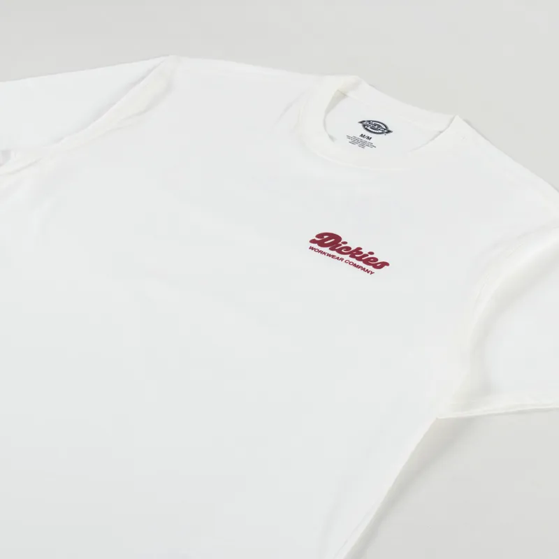 Dickies Lewistown T Shirt Egret-3