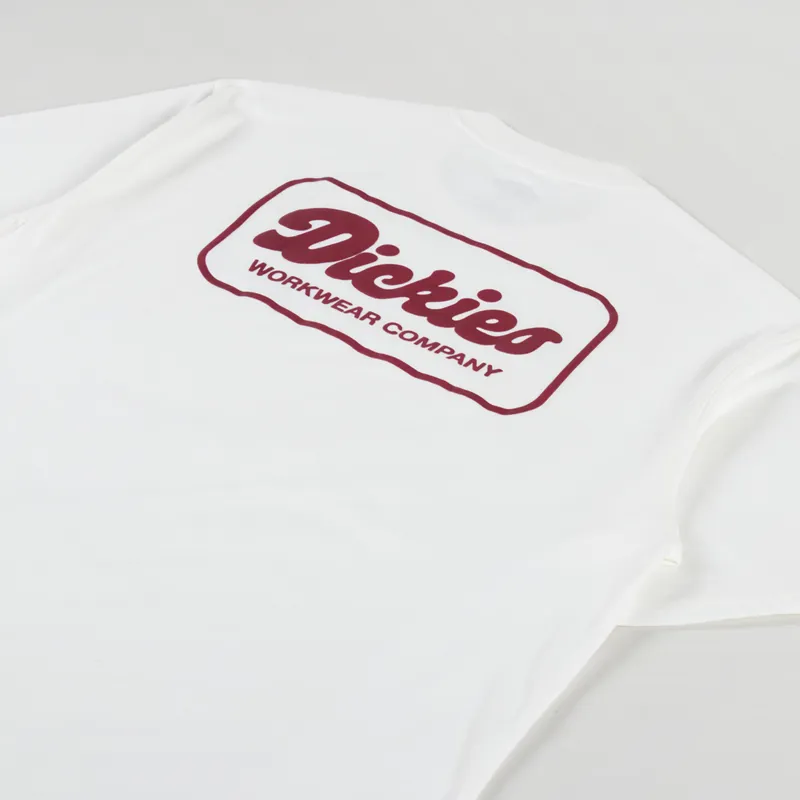 Dickies Lewistown T Shirt Egret-2
