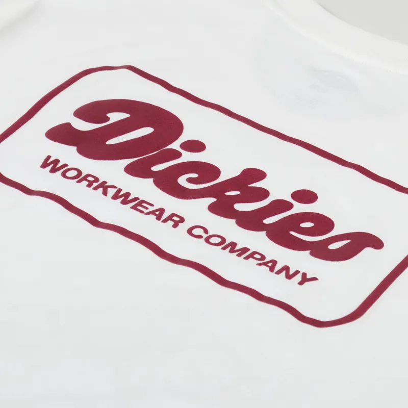 Dickies Lewistown T Shirt Egret-4