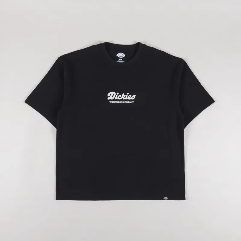 Dickies Lewistown Embroidered T Shirt Black