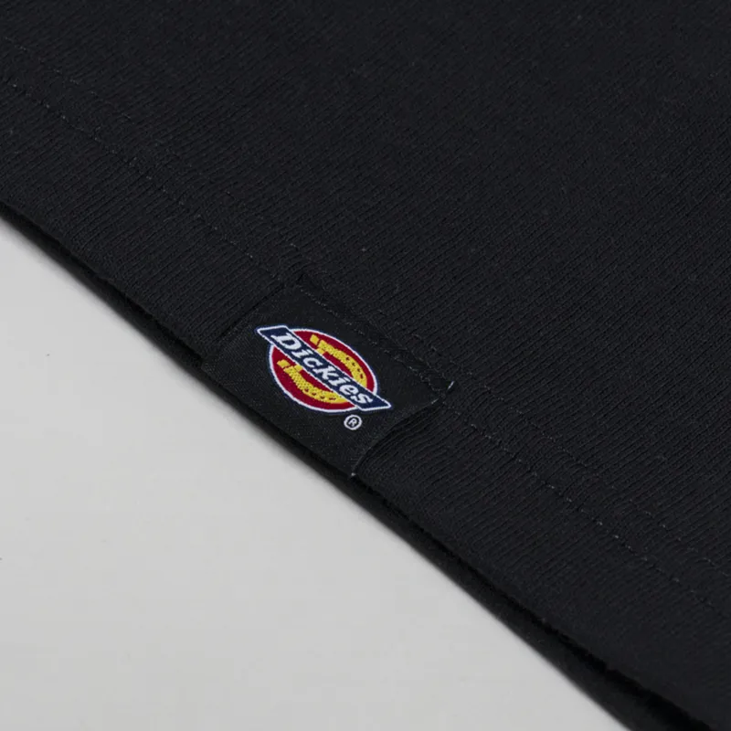 Dickies Lewistown Embroidered T Shirt Black-4