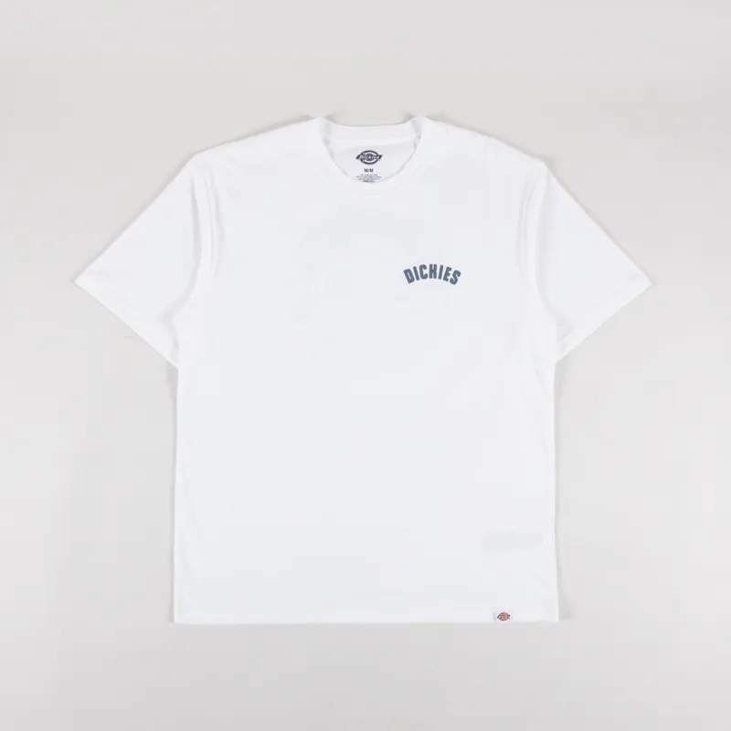 Dickies Circle Logo T Shirt White-1