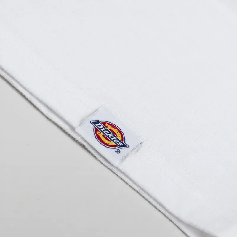 Dickies Circle Logo T Shirt White-5