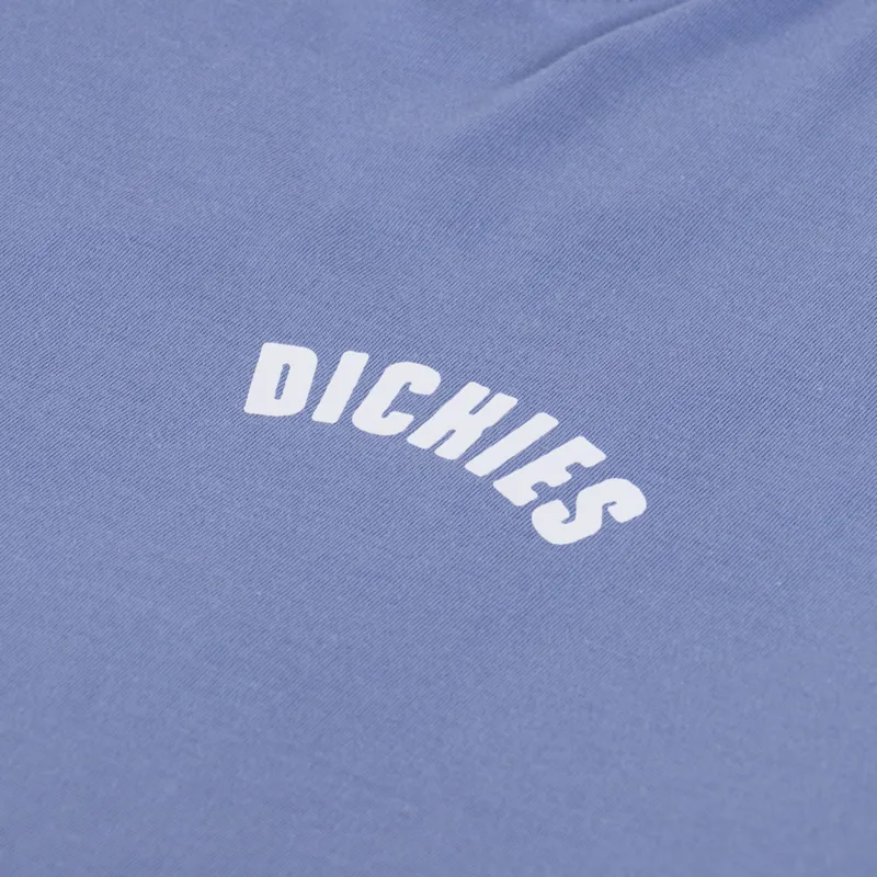 Dickies Circle Logo T Shirt Coronet Blue-5