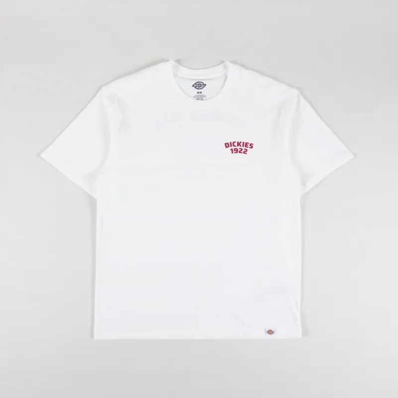 Dickies Mechanic T Shirt White-1