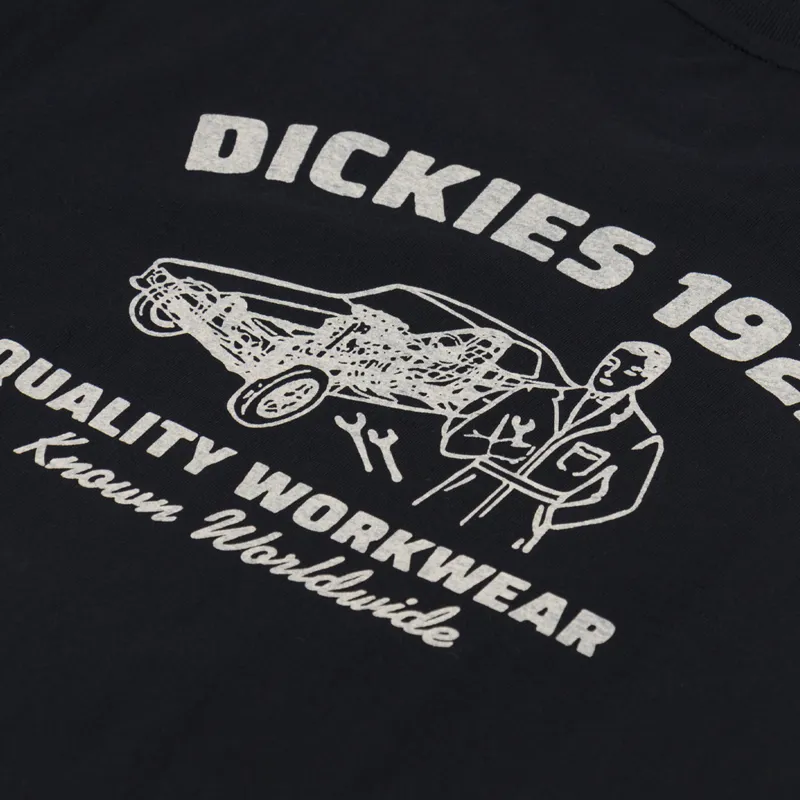 Dickies Mechanic T Shirt Black-4