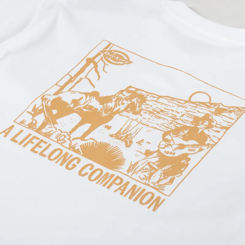 Dickies Companion T Shirt White-4