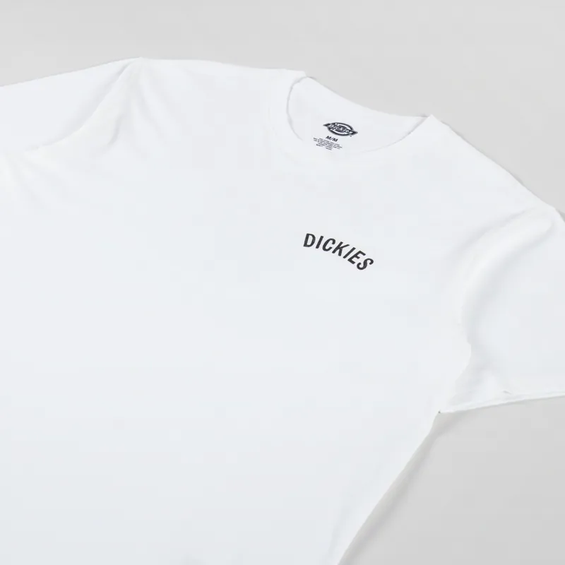 Dickies Snake T Shirt White-3