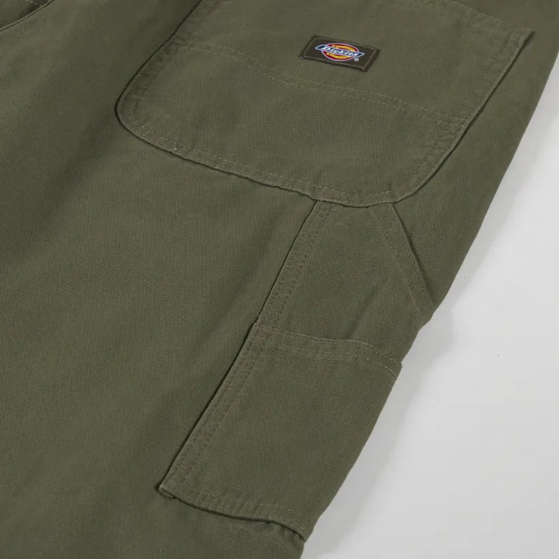 Dickies Canvas Carpenter Lightweight Pants Military Green-8