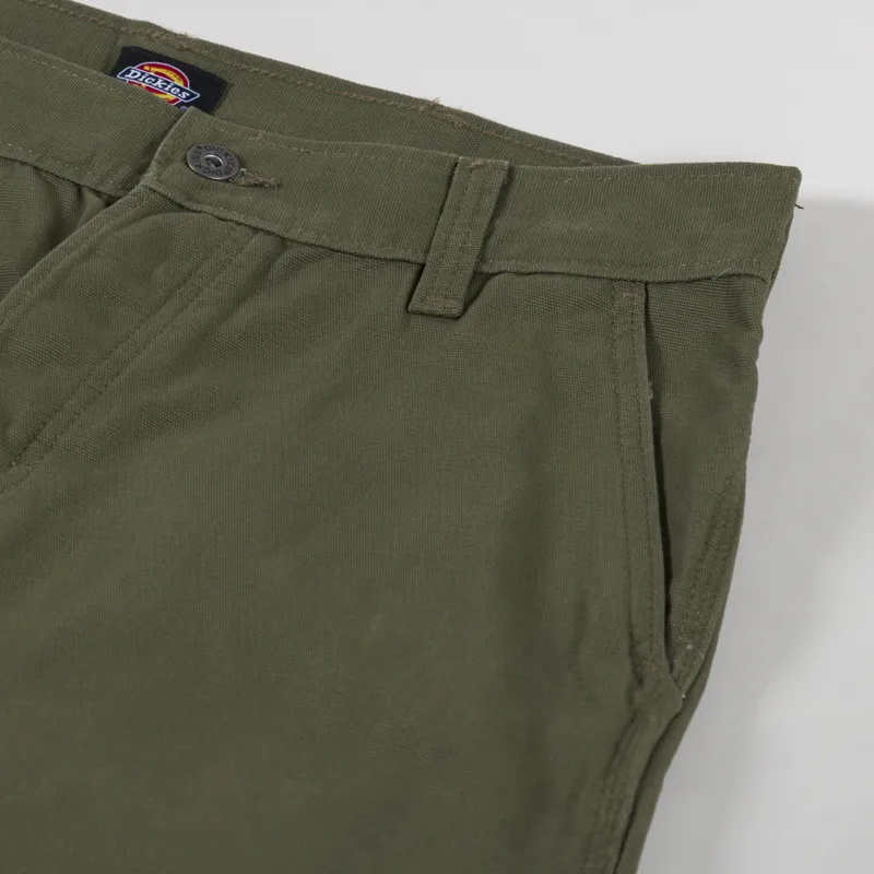 Dickies Canvas Carpenter Lightweight Pants Military Green-9