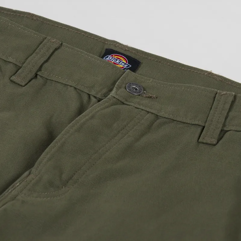 Dickies Canvas Carpenter Lightweight Pants Military Green-7