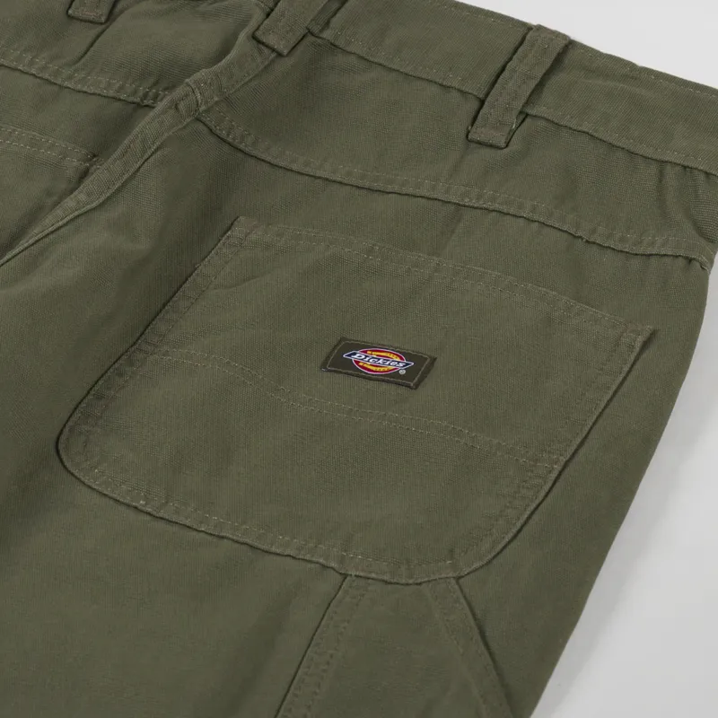 Dickies Canvas Carpenter Lightweight Pants Military Green-6
