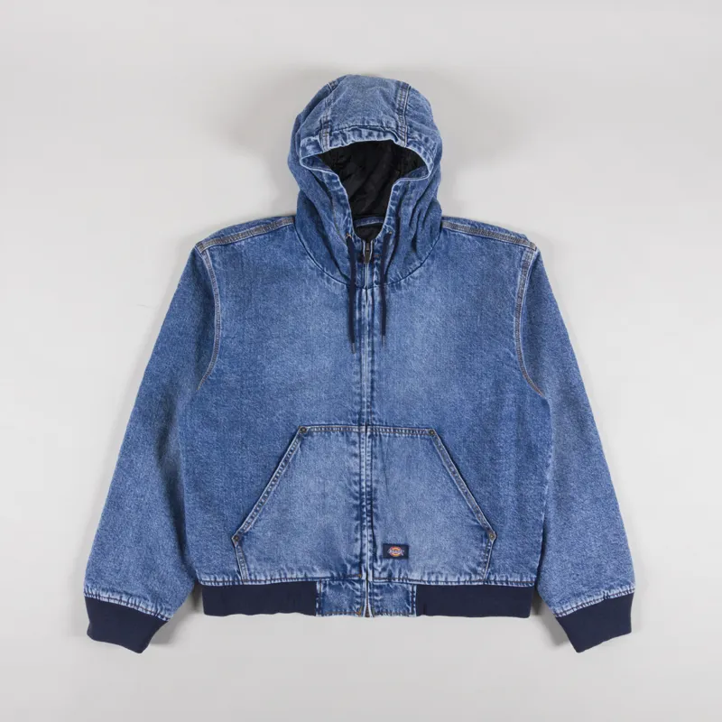 【BLUER/BLR】DAMAGED WORK DENIM HOOD JACET BLR BLUER】Denim Hooded Shirts Jacket | OUR BRAND,BLR BLUER