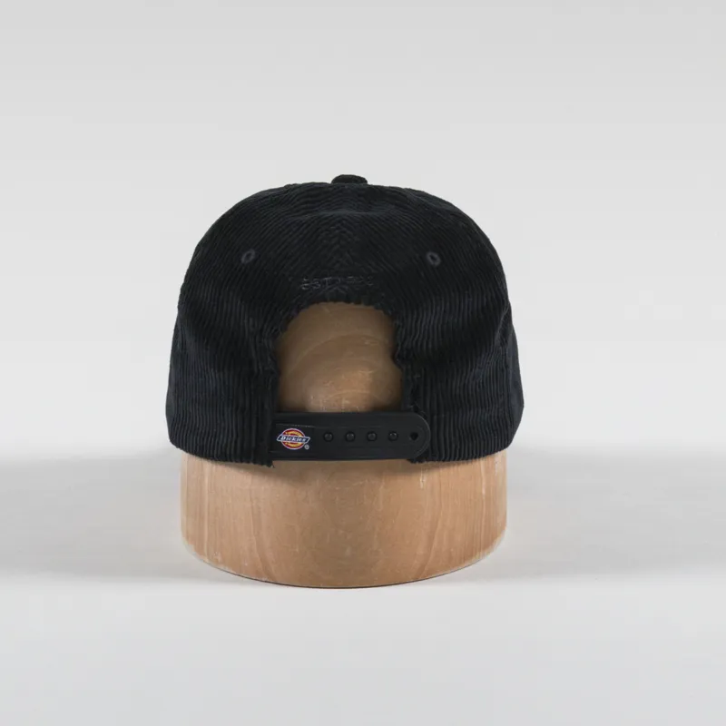 Dickies Hardwick Cord Cap Black-3