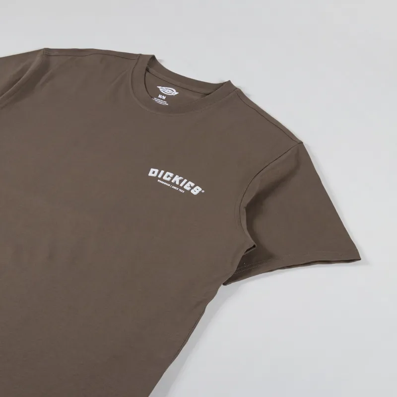 Dickies Builder T Shirt Mushroom-3