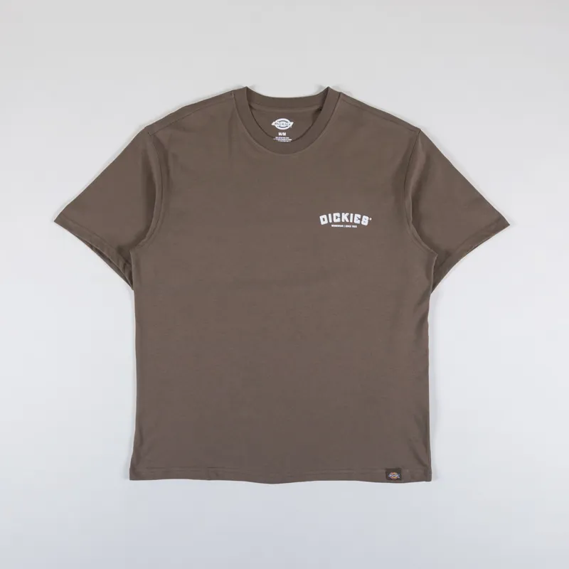 Dickies Builder T Shirt Mushroom-1