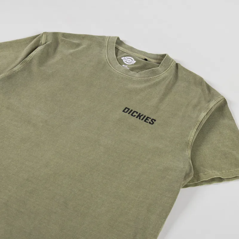 Dickies High Flying Workwear T Shirt Imperial Green-3