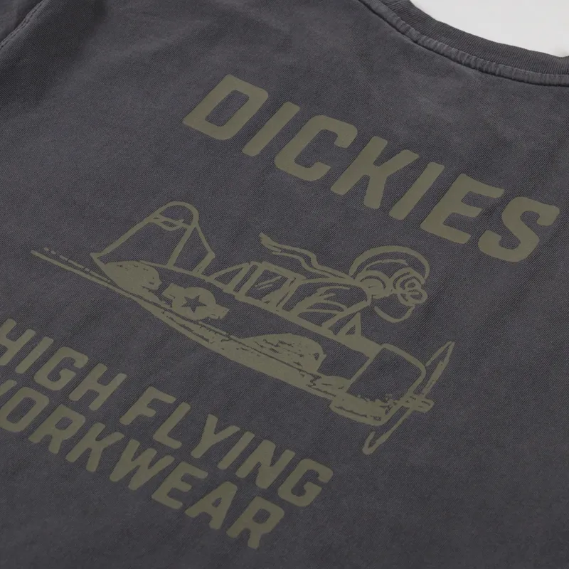 Dickies High Flying Workwear T Shirt Black-4