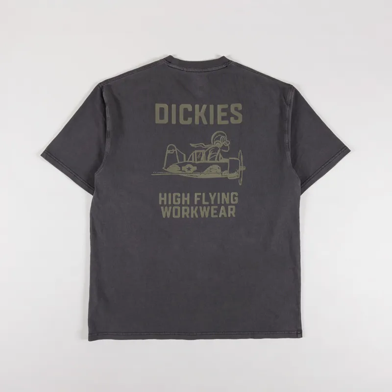 Dickies High Flying Workwear T Shirt Black