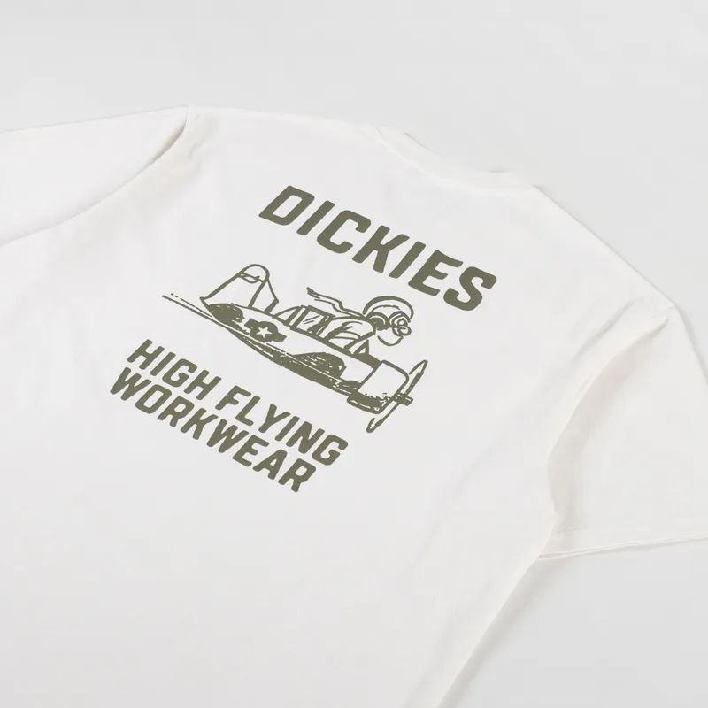 Dickies High Flying Workwear T Shirt Cloud-2