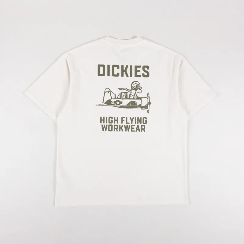 Dickies High Flying Workwear T Shirt Cloud