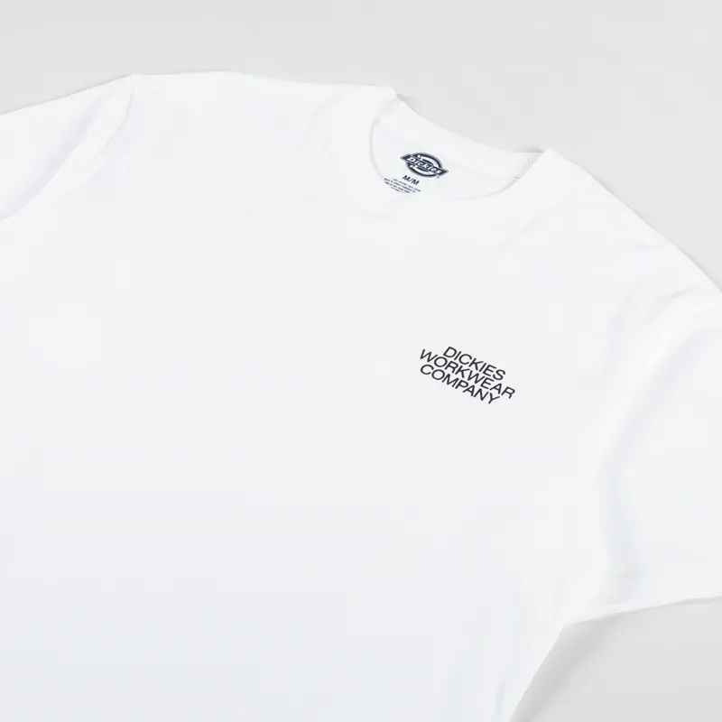 Dickies Industrial T Shirt White-3