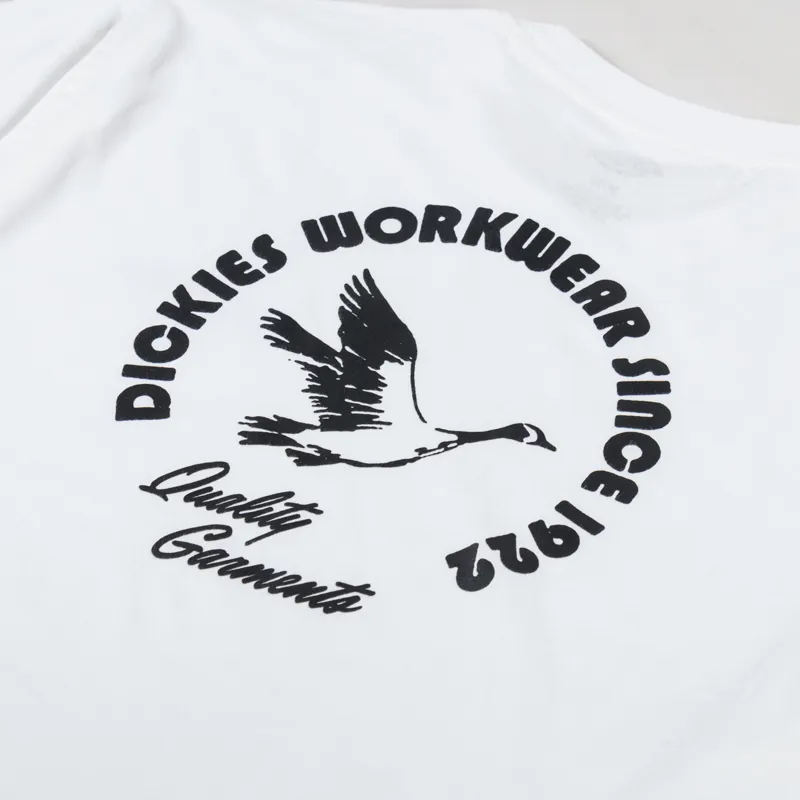Dickies Goose T Shirt White-4