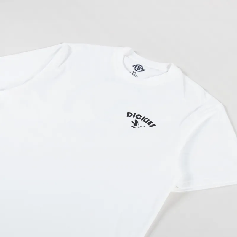 Dickies Goose T Shirt White-3