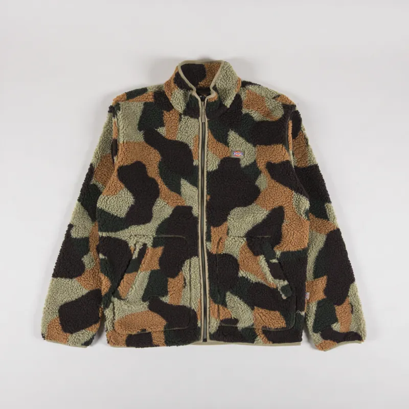 Dickies Mount Hope Camo Fleece Imperial Green