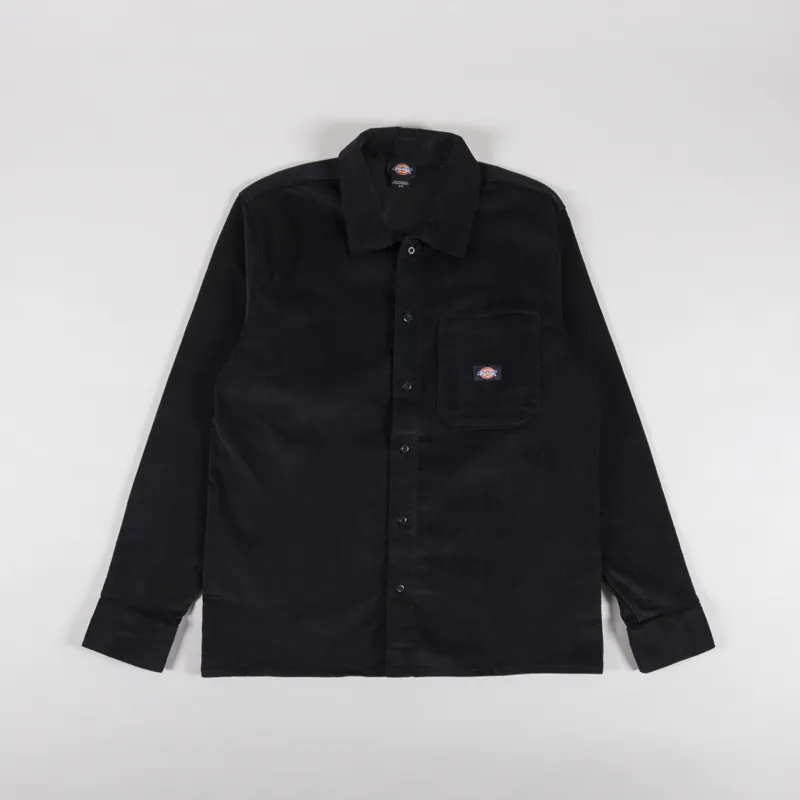 Dickies Corduroy Shirt Black